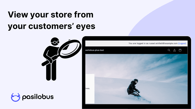 login as customer