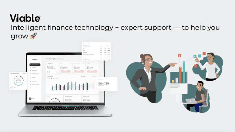Intelligent finance technology + expert support