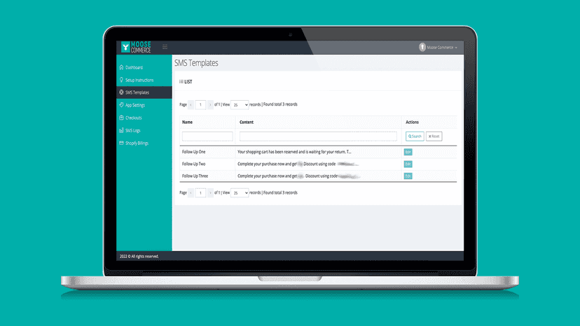 SMS Templates
