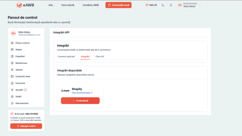Easy Shopify Integration