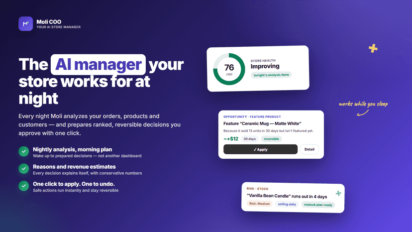 The AI manager your store works for at night