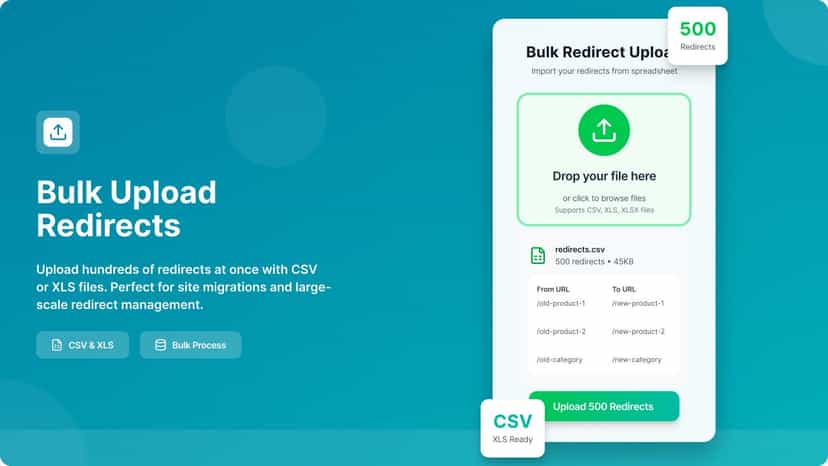 bulk redirects 301