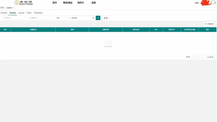 店铺授权