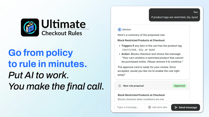Go from policy to rule in minutes. Put Al to work.