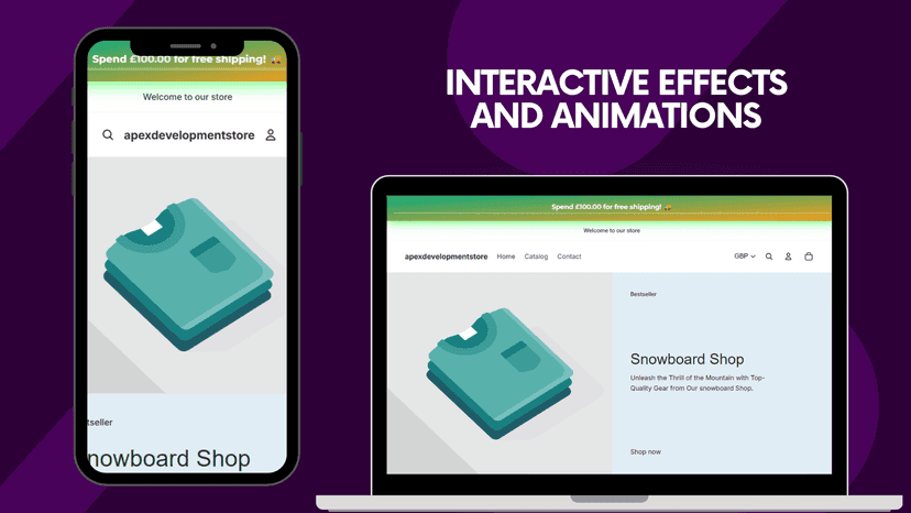 Add Effects and Animations