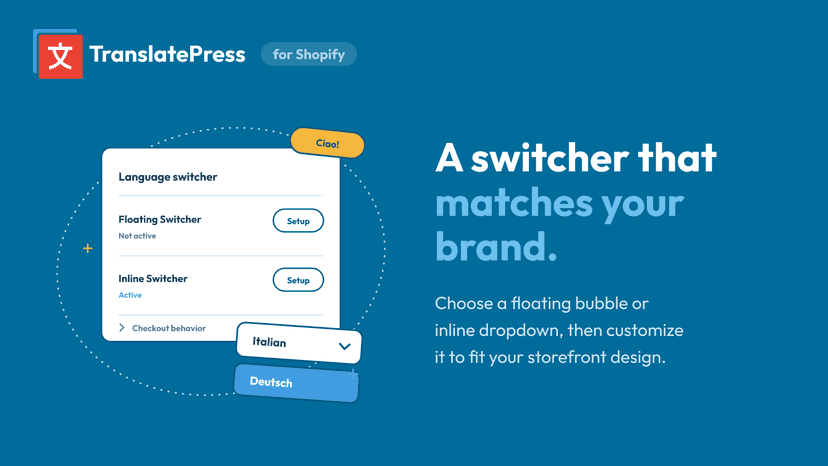 custom language switcher