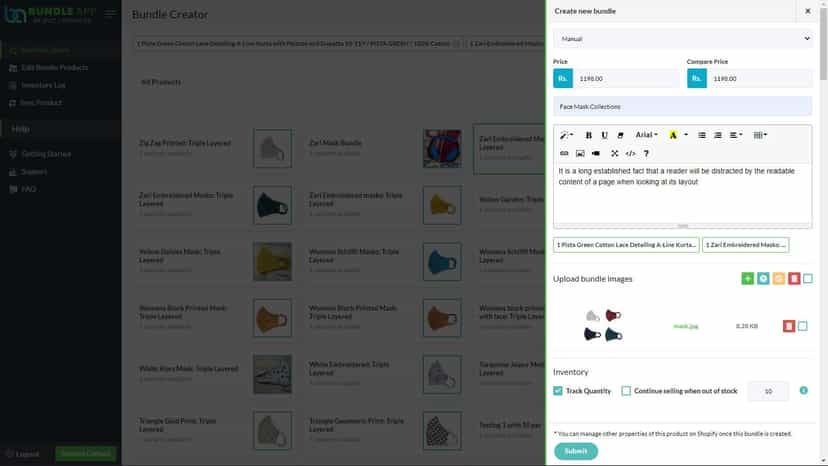 Create Bundle