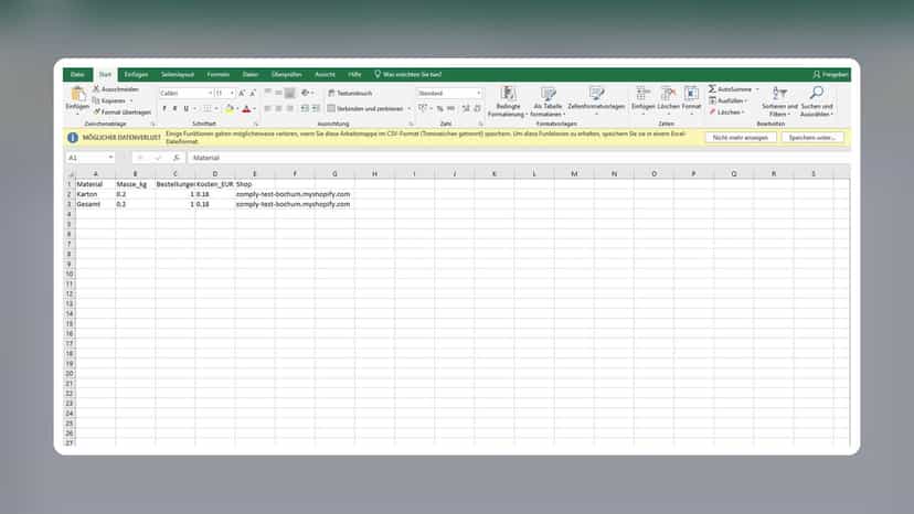 1-Klick LUCID CSV Export für die Zentrale Stelle