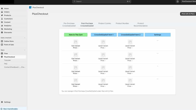 Cross-Sell, CrossSell, Cross-Sale, PlusCheckout, Checkout