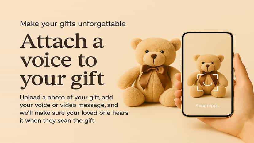 Attach a personalized message to your gifts!!