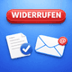 Widerruf Button: EU Compliance logo