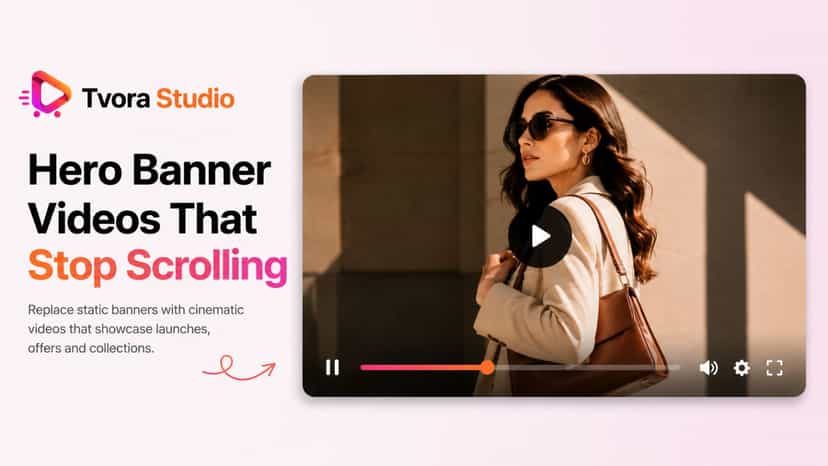 Create engaging hero banner videos for your storefront