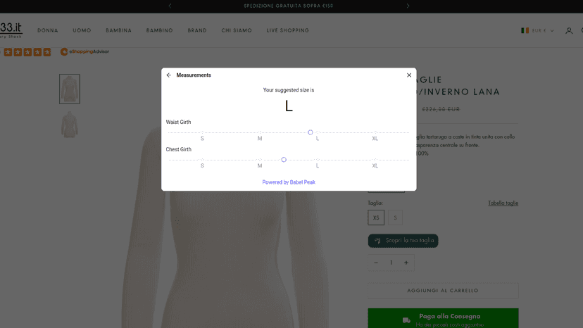 Size Results