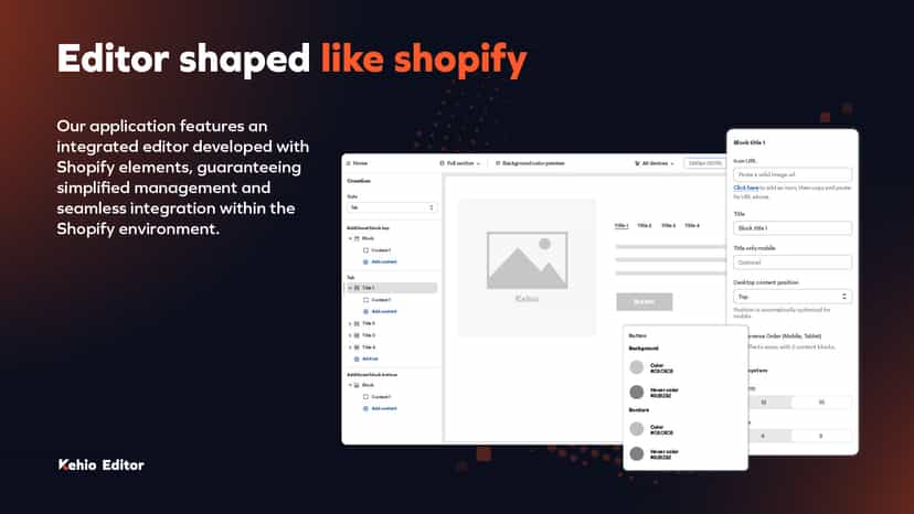 shopify editor