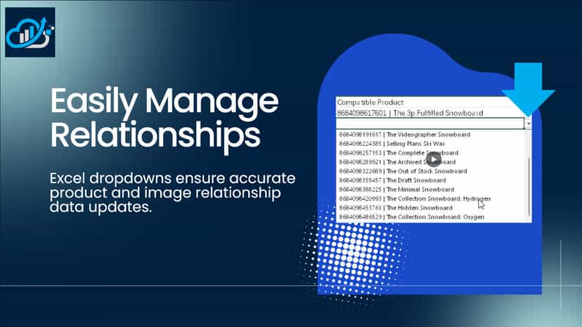 Excel dropdowns ensure accurate relationship data updates