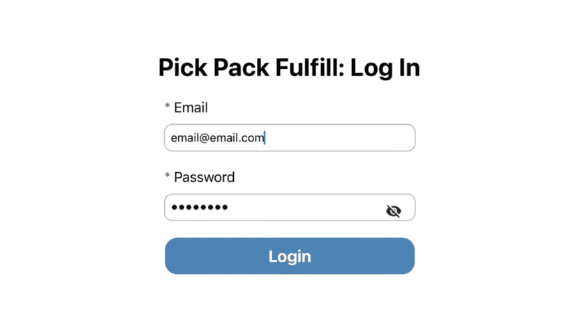 Log-in with your membership information