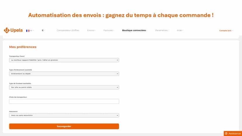 Automatisation des envois : gagnez du temps à chaque commande !