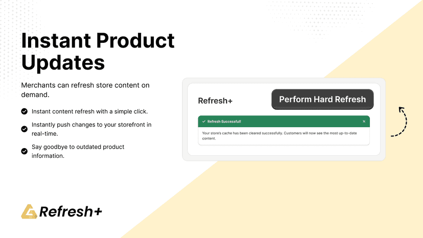 Instant Product Updates
