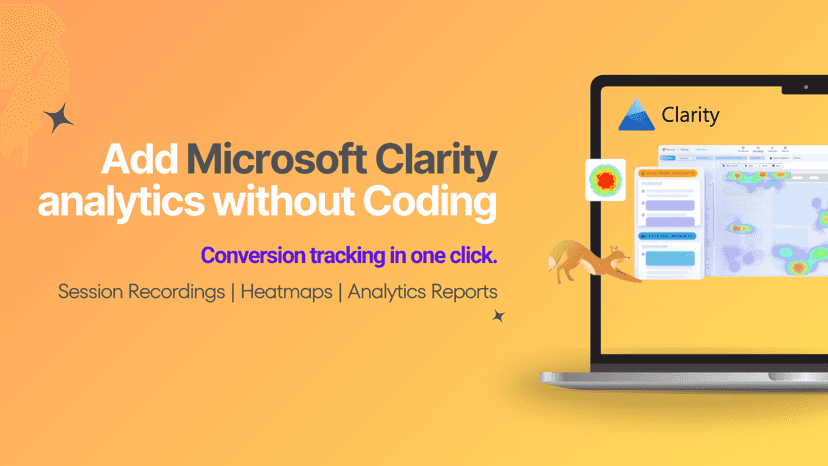 conversion tracking on microsoft clarity app