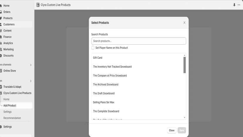Add customize option for your products
