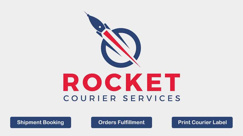 Rocket Courier Banner