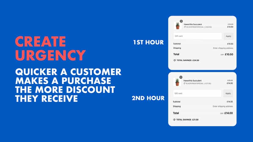 Countdown Discount Urgency - Urgency