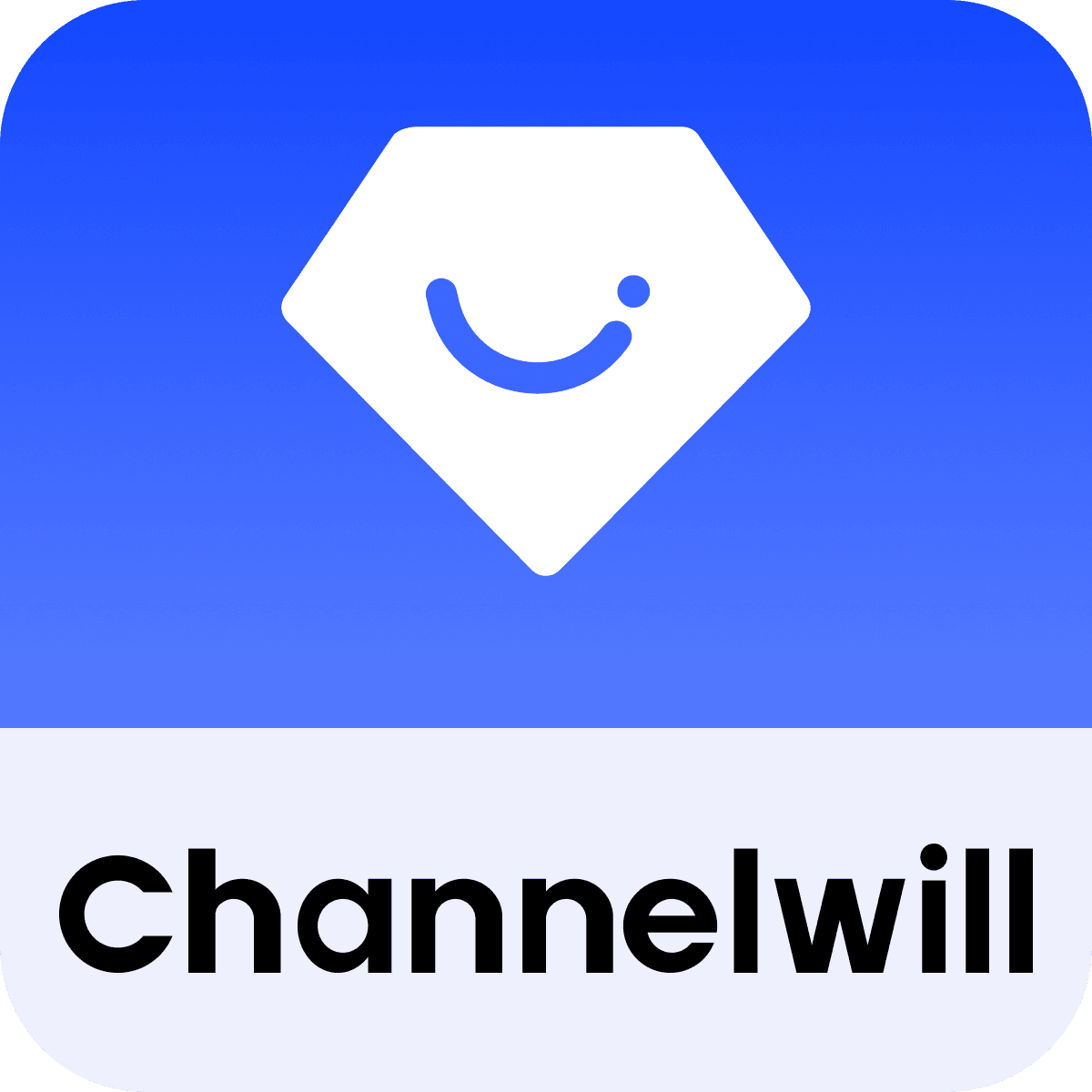 Loloyal, LL means from Like to Love (Increase customer loyalty). Powered by Channelwill. logo
