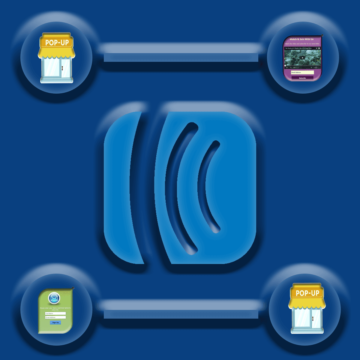 Choose and design AWeber subscription popup templates to increase sales and customer delight