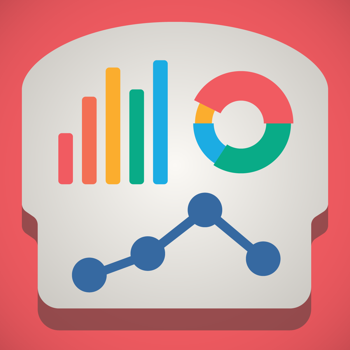 Advanced reporting, using realtime data that you can report, customize, automate, export, and share. logo