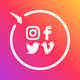 Social Media Icons by Elfsight logo