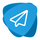Mega Telegram Button logo