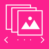 Product preview in slider logo