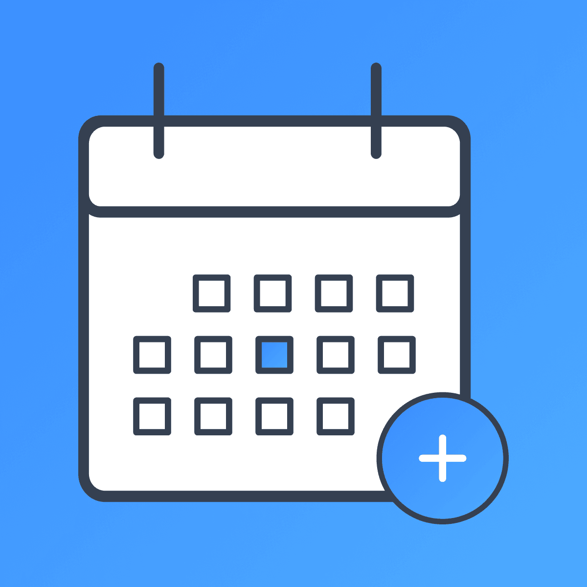 Schedule appointments, bookings, events, service calls, and more with the POWR Calendar Booking App.