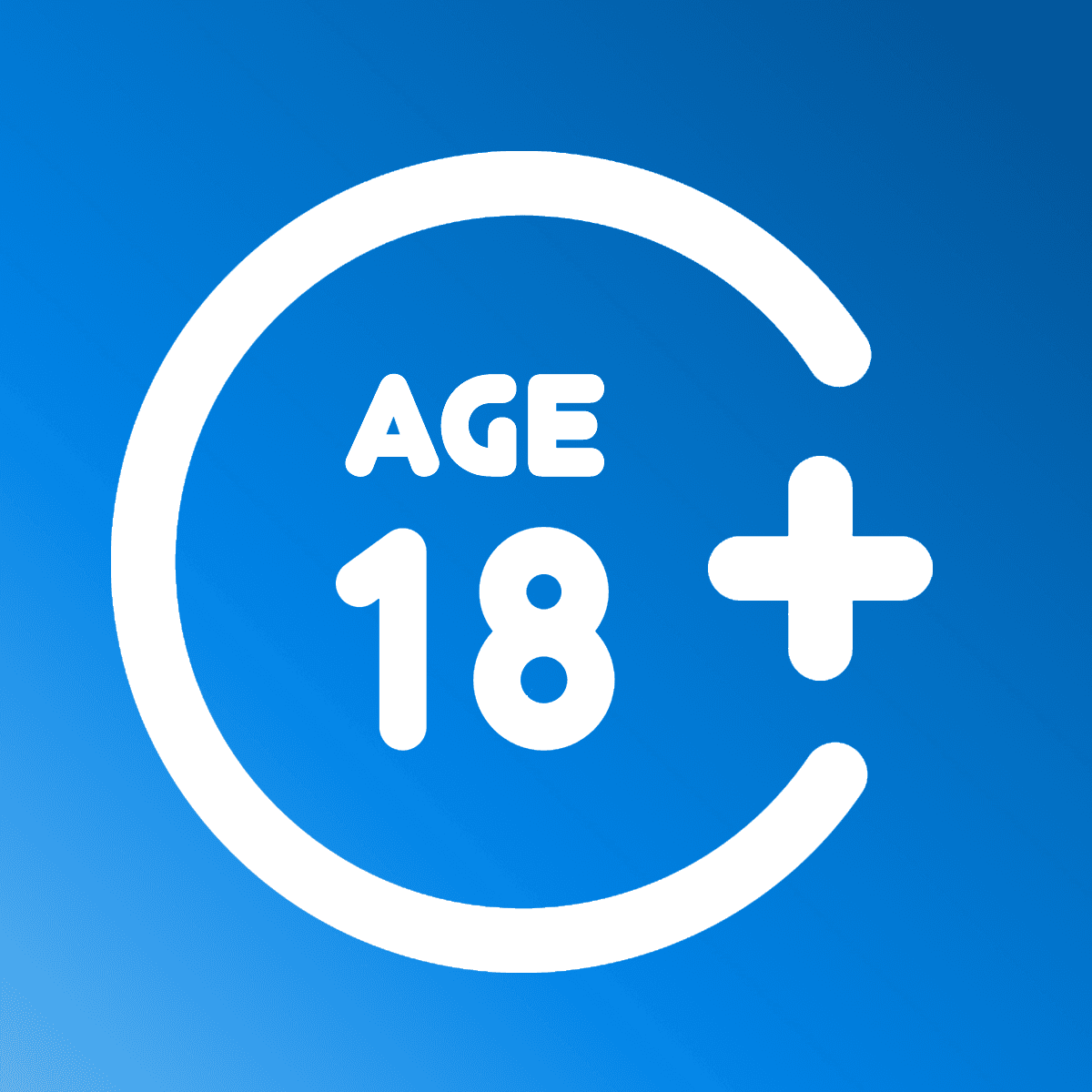 Prevent underage access with age verification popup, identifying and blocking users below the age. logo