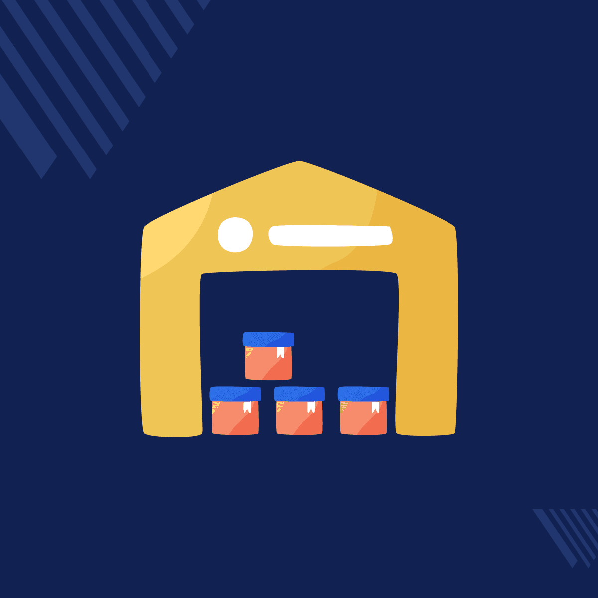 Create Multiple warehouses. Increase chances of faster deliveries by managing the stock accurately.