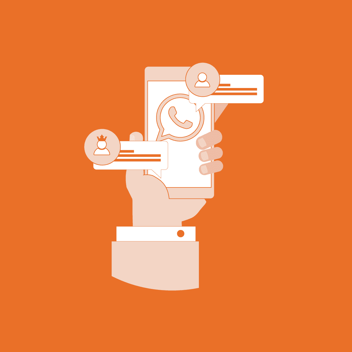 Goodbye delayed response. Add WhatsApp chat to your store so shoppers can quickly connect with you.