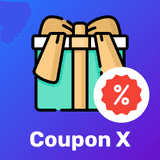 Coupon X: Discount Code Pop Up logo