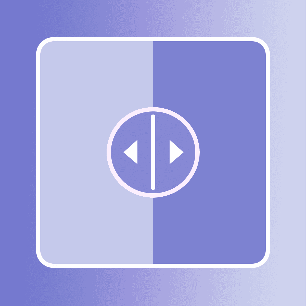 Helps users to compare two images of before and after with slider separation directly as Apps block