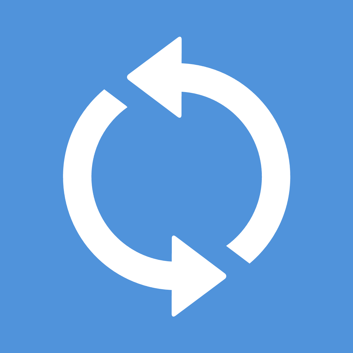 SimpleSync keeps inventory in sync based on the SKU for two or more products. logo