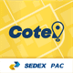 Cotei ‑ Correios PAC e SEDEX logo