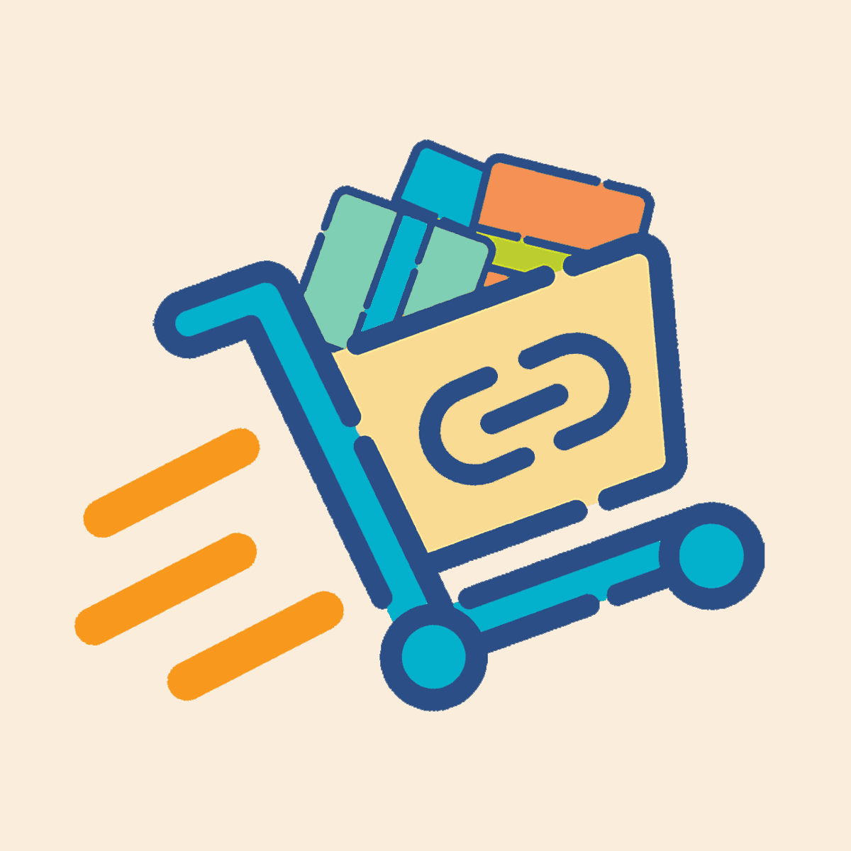 Create cart and checkout links making the shopping experience more personalized for your visitors. logo