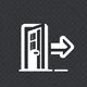 Exit intent popup with coupon logo