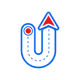 Upper Delivery Route Planner logo