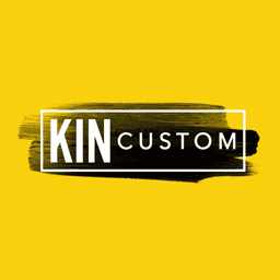 Kin Custom: Print On‑Demand logo
