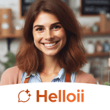 Helloii: Live Chat AI logo