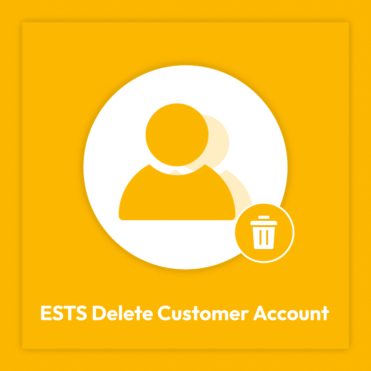 Enable secure account deletion with email notifications.