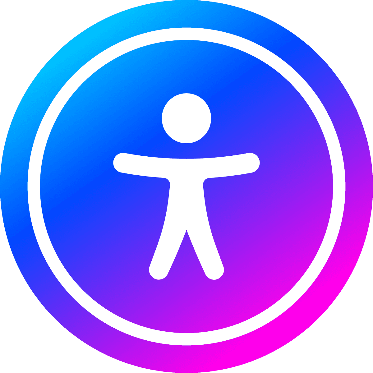Start your accessibility journey to ADA and WCAG compliance: remove barriers, optimize usability. logo