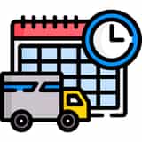 T: Delivery Date & Time Slot logo