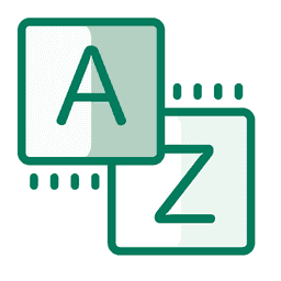 AZ: Google Font & Custom Fonts logo