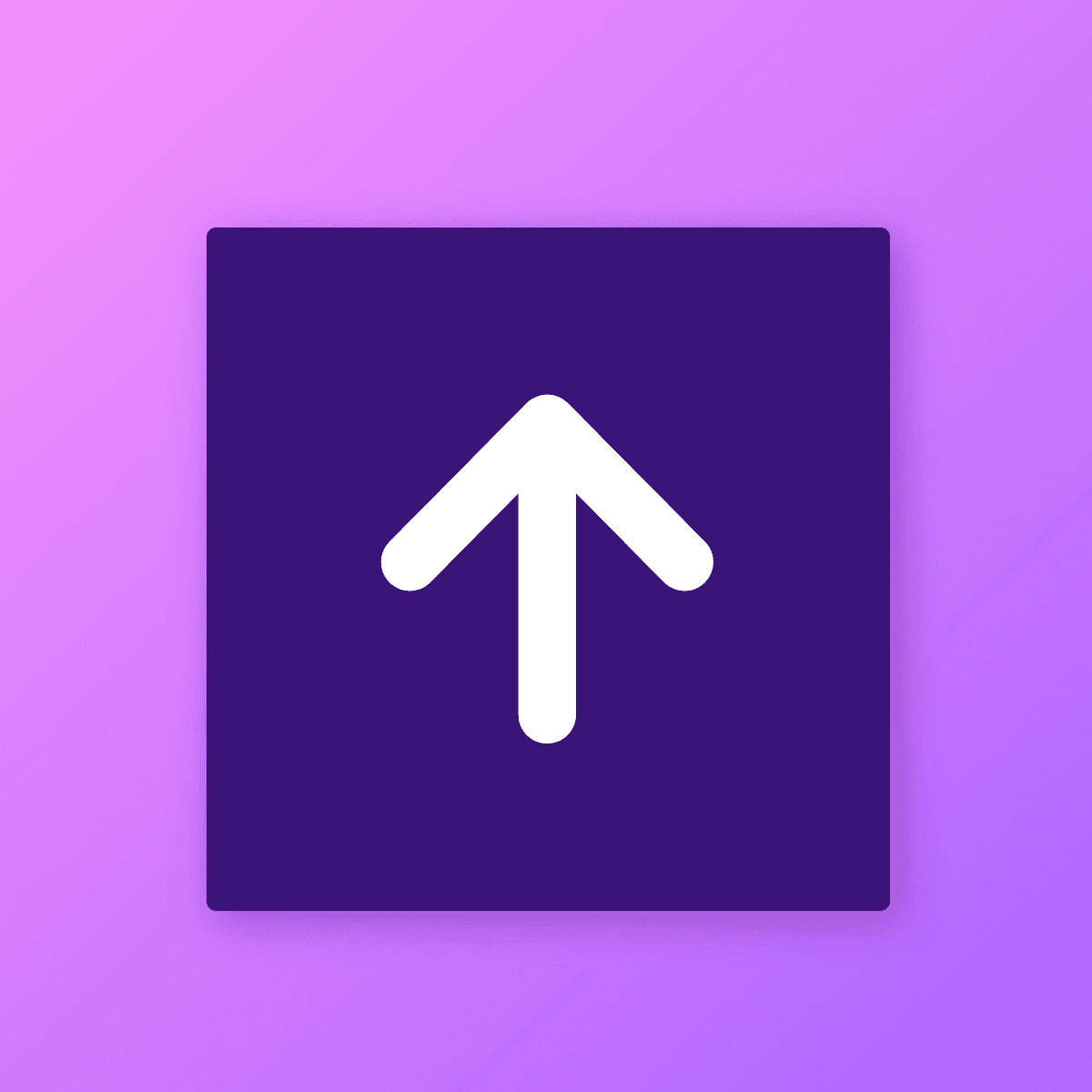 Easily add scroll to top button to your website. logo